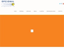 Tablet Screenshot of opcional.com.br